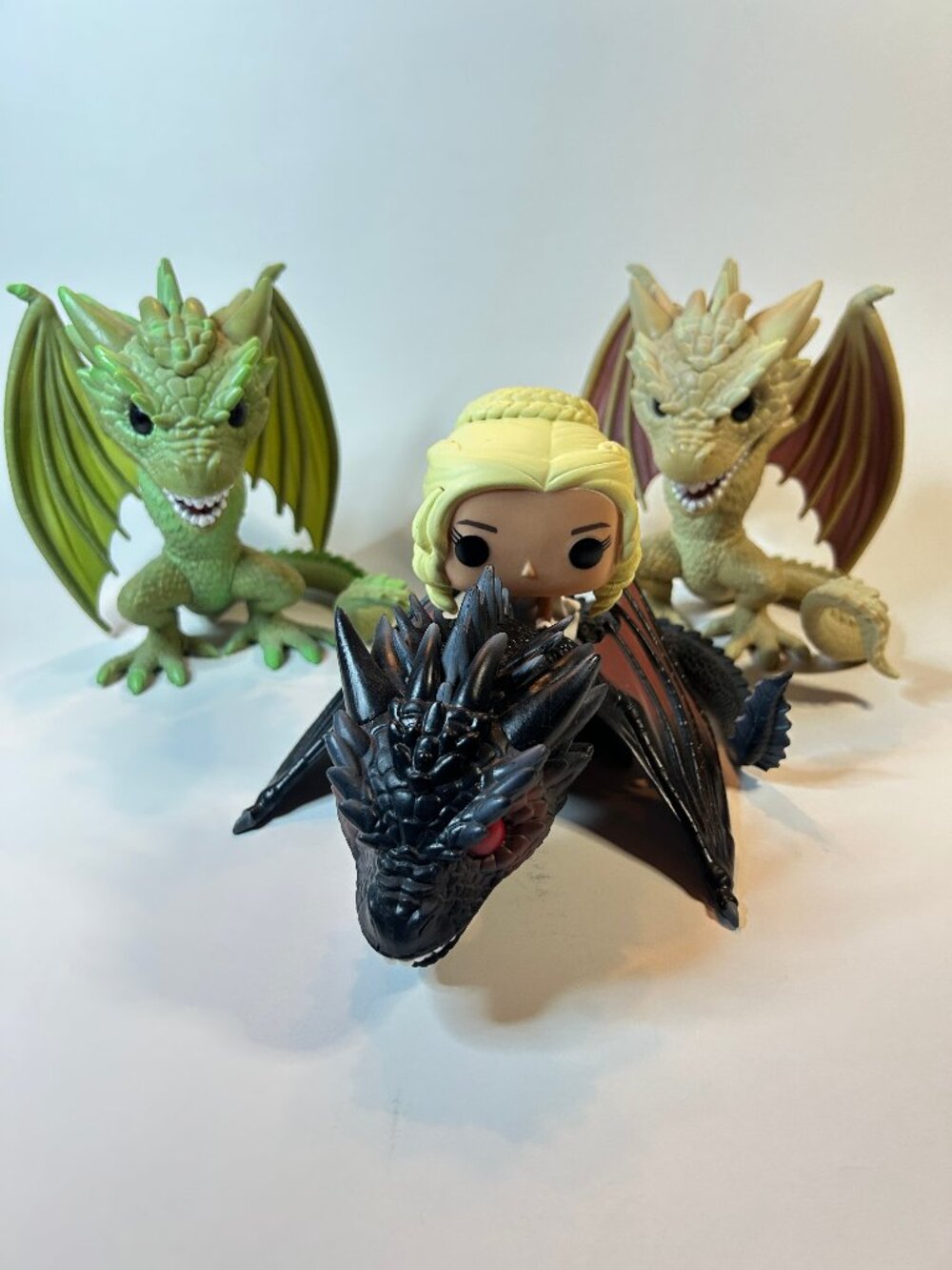Daenerys & Drogon Ride #15 + Rhaegal & Viserion (Out of Box / Loose)